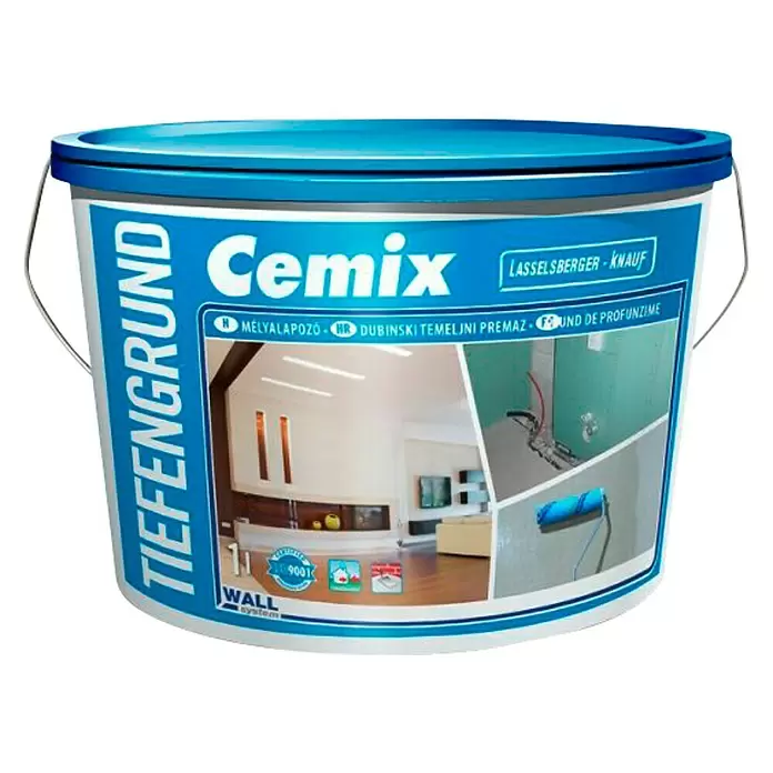 Cemix Temeljni premaz Tiefengrund - 1 l - Pogled sprijeda