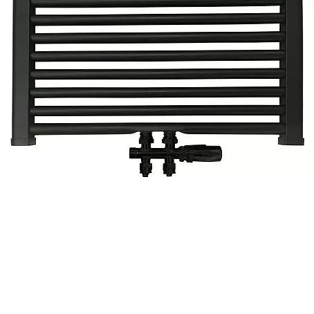 Best Design  Installatieset voor radiatoren Midden onder recht