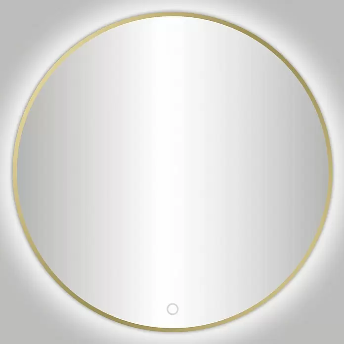 Best Design Spiegel met verlichting Nancy Venetië - Diameter: 100 cm, Aanraaksensor, Met frame - Sfeeropname