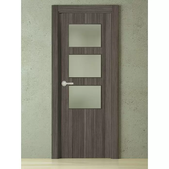 PortStylo Puerta acristalada vinílica Boston - 62,5 x 203 cm, Derecha, Maciza aligerada, Vidriera - Foto ambiente