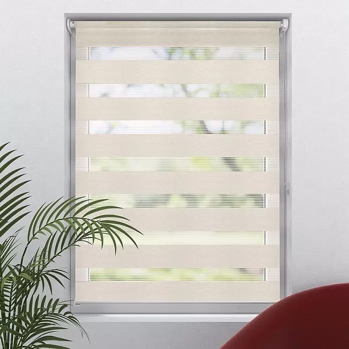 Expo Ambiente Doppelrollo Mini - B x H: 90 x 220 cm, Leinen - Stimmungsaufnahme