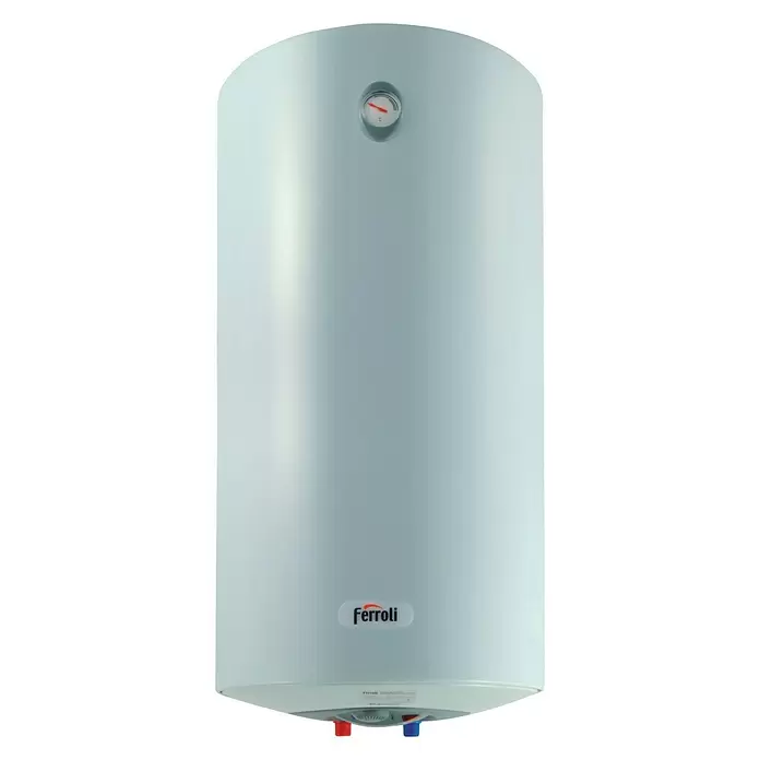 Ferroli Termo eléctrico Classical SEV Plus 50 Slim - 46,5 l, 1.500 W, Rango de temperaturas: +35 °C a +75 °C - Vista frontal