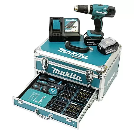 Makita  Akku-Schlagbohrschrauber DHP453RFX2