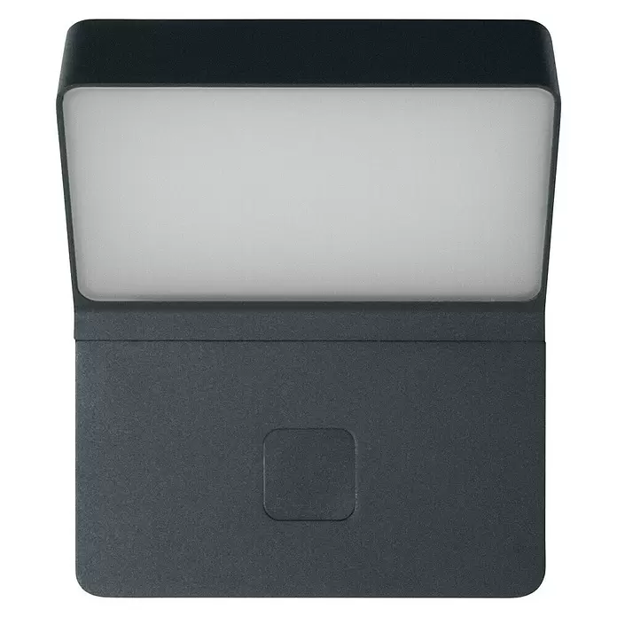 Ledvance LED-Außenstrahler - 12 W, L x B x H: 118 x 17,6 x 21,2 cm, Aluminum, IP44 - Vorderansicht