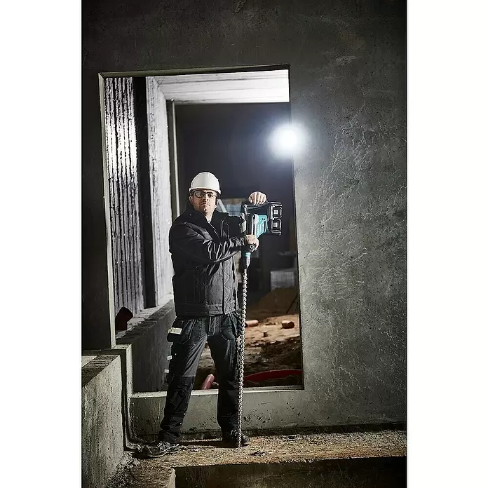 Makita Akku-Bohrhammer DHR400ZKU - 18 V, Ohne Akku, Leerlaufdrehzahl: 250 U/min - 500 U/min, Einzelschlagstärke: 8 J - Anwendungsbeispiel