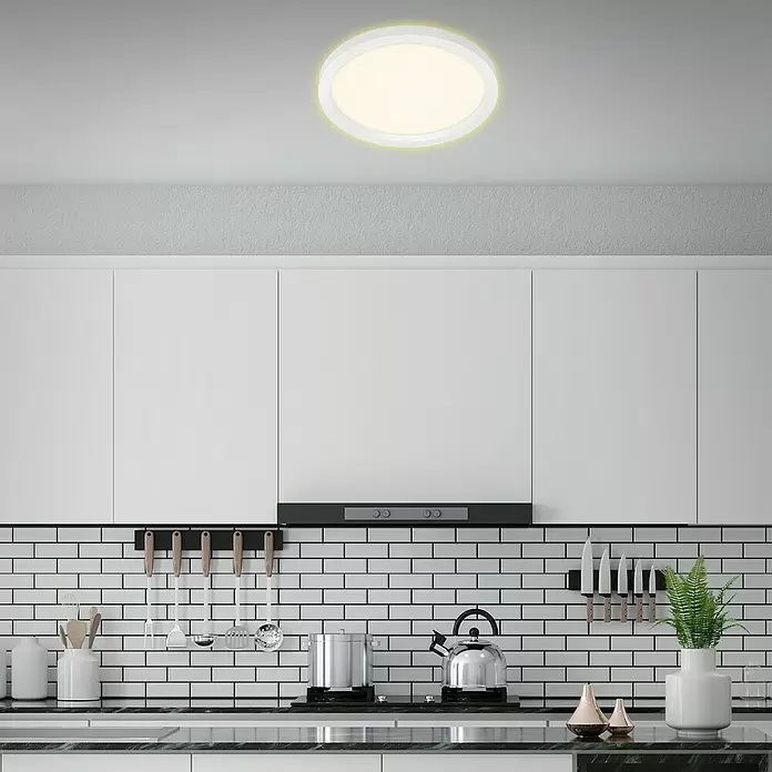 Tween Light LED-Deckenleuchte rund - 18 W, Weiß - Stimmungsaufnahme