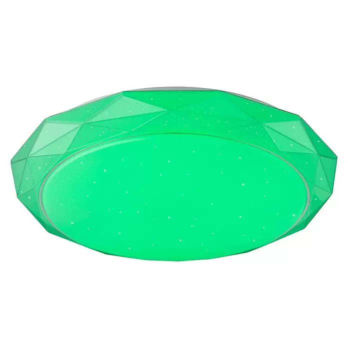 Globo Deckenleuchte rund ANDI - 48 W, Ø x H: 500 mm x 9,6 cm - Diagonale Ansicht