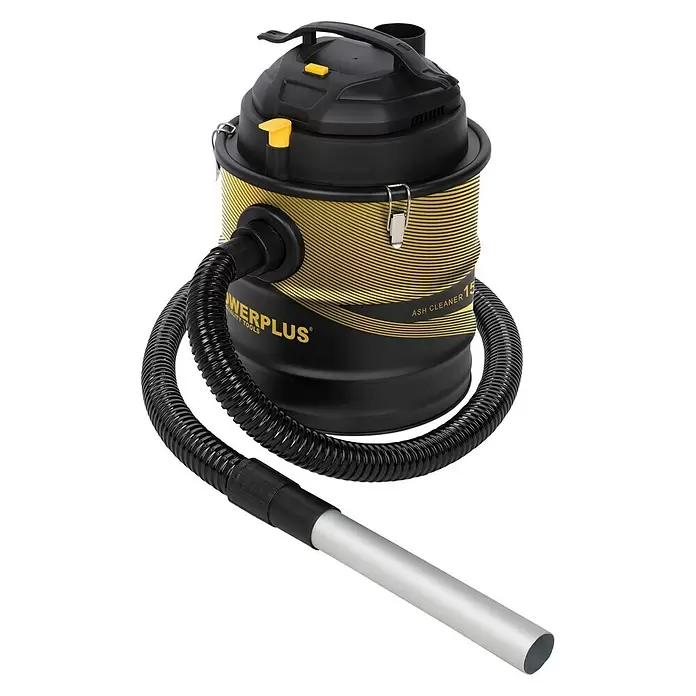 PowerPlus Aspirador para ceniza POWX312 - 1.500 W, 20 l - Vista angular