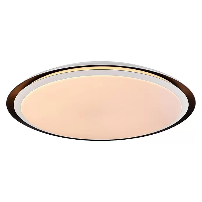 Globo Deckenleuchte rund XAVER - 40 W, Ø x H: 560 mm x 8,5 cm - Diagonale Ansicht