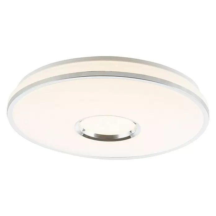 Globo Deckenleuchte rund RENA - 60 W, Ø x H: 490 mm x 7,8 cm - Diagonale Ansicht