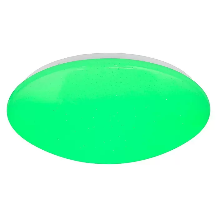 Globo Deckenleuchte rund ATREJU I - 24 W, Ø x H: 390 mm x 11 cm - Diagonale Ansicht