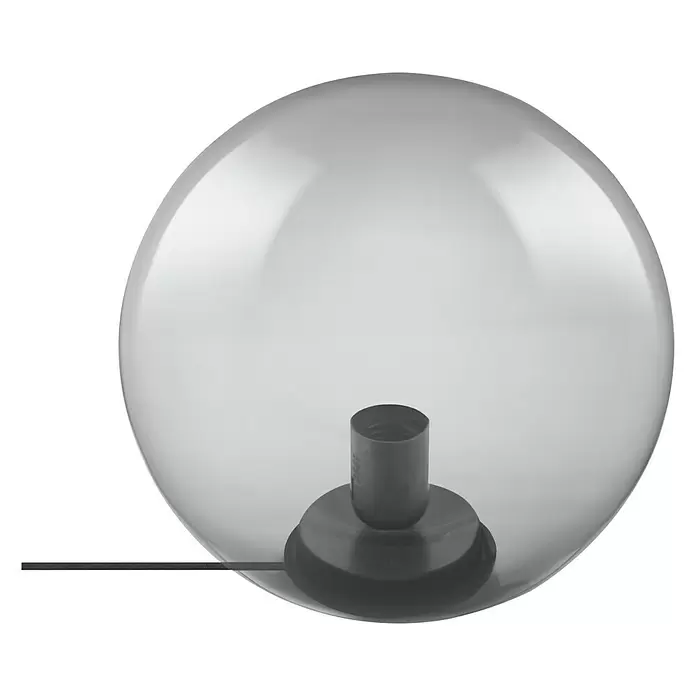 Ledvance Deko-Tischleuchte BUBBLE - L x B x H: 25 x 25 x 245 cm, Grau, E27 - Vorderansicht