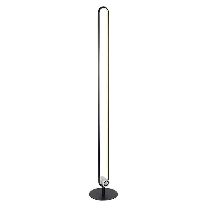 Globo LED állólámpa TOPPOLE - Magasság: 129 cm - Szögletes nézet