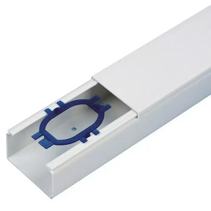 Kabelkanal - 2 m x 100 mm x 40 mm, Weiß - Detailaufnahme