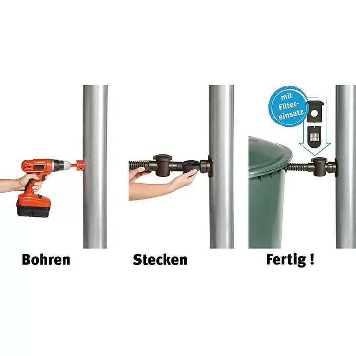 Garantia Colector de lluvia Speedy - Apto para: Bajantes DN 70 - 100 - Producto en uso