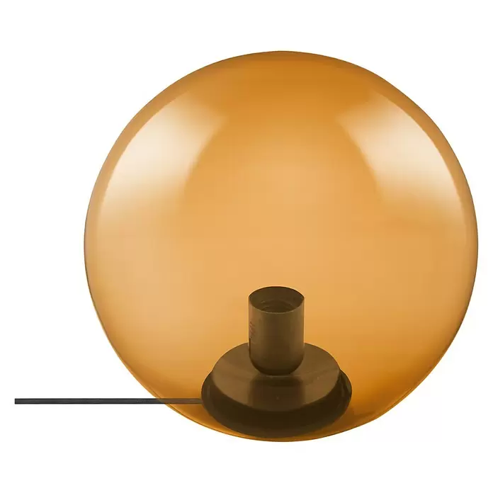 Ledvance Deko-Tischleuchte BUBBLE - L x B x H: 25 x 25 x 245 cm, Orange, E27 - Vorderansicht