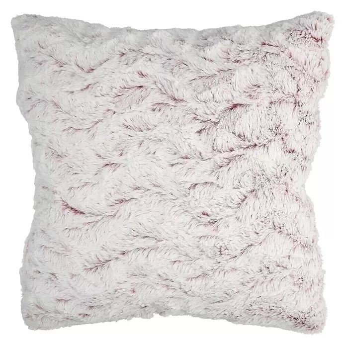 Kissen Smooth - Rot, 45 x 45 cm, 100 % Polyester - Vorderansicht