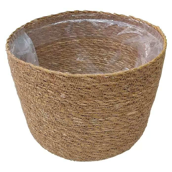 Seegraskorb - Natur, Ø x H: 20 x 17 cm - Vorderansicht