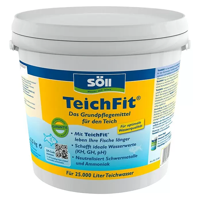 Söll Grundpflegemittel TeichFit - 2,5 kg - Vorderansicht