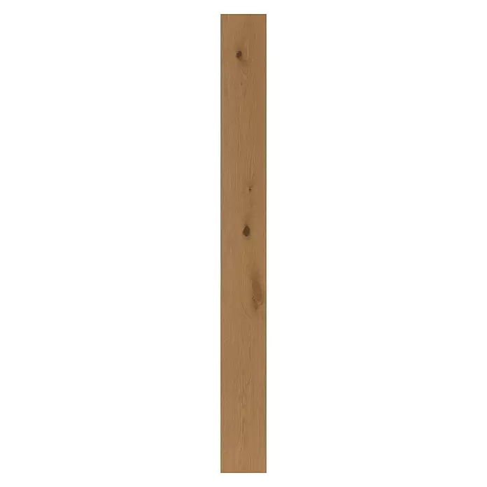 Susify Furnierboden Oak White - 1.900 x 190 x 8 mm, Landhausdiele - Vorderansicht