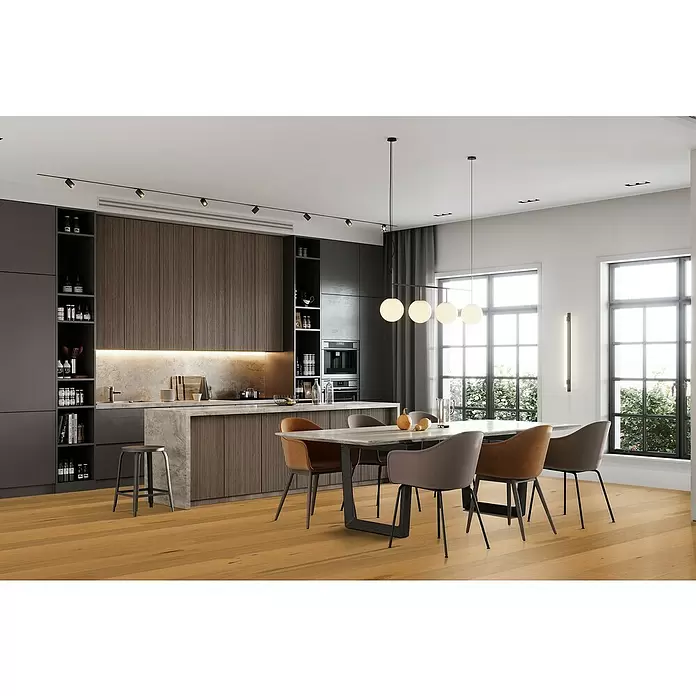 Susify Furnierboden Oak Pure - 1.900 x 190 x 8 mm, Landhausdiele - Stimmungsaufnahme