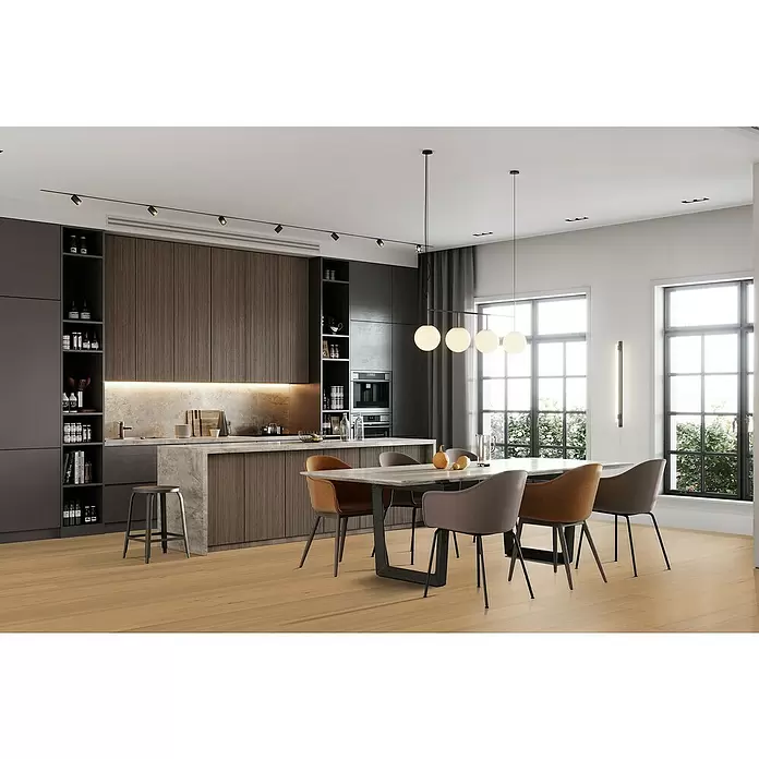 Susify Furnierboden Oak Mist - 1.900 x 190 x 8 mm, Landhausdiele - Stimmungsaufnahme