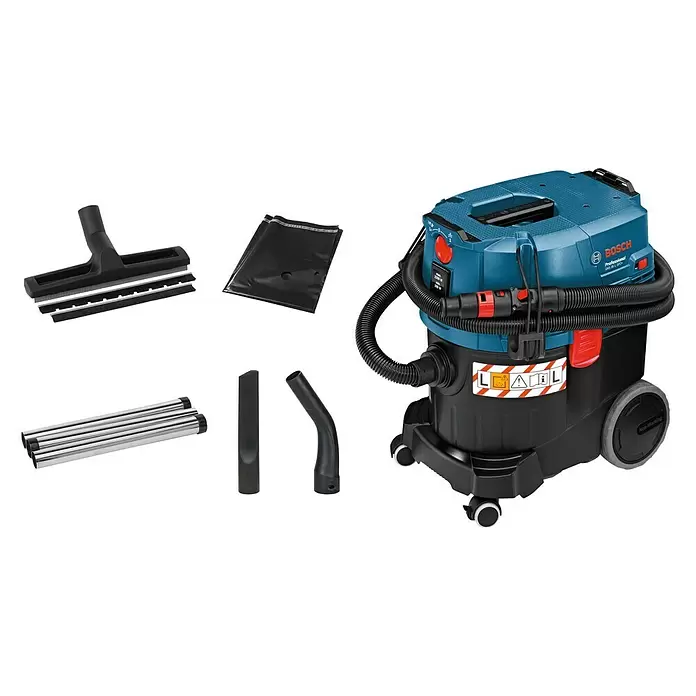 Bosch Professional Nass-Trockensauger GAS 35 L SFC+ - 1.380 W, 23 l - Diagonale Ansicht
