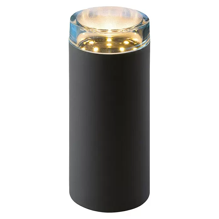 Garden Lights Sokkellamp voor buiten Linum - 2 W, Antraciet, 60 x 60 x 160 mm - Vooraanzicht