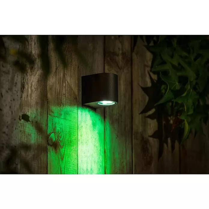 Garden Lights Led-wandlamp voor buiten Gilvus Plus Smart - 80 x 67 x 78 mm, IP44 - Toepassingsvoorbeeld
