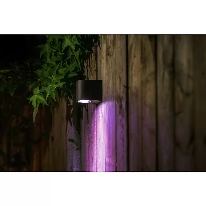 Garden Lights Led-wandlamp voor buiten Gilvus Plus Smart - 80 x 67 x 78 mm, IP44 - Toepassingsvoorbeeld