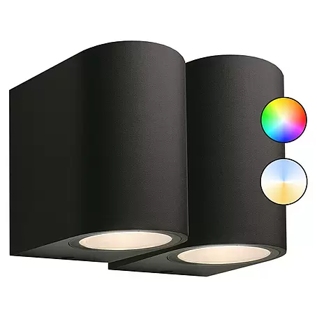 Garden Lights  Led-wandlamp voor buiten Gilvus Plus Smart set