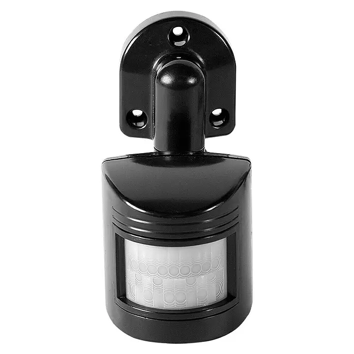 Garden Lights Bewegingsmelder - Zwart, 60 W - Vooraanzicht