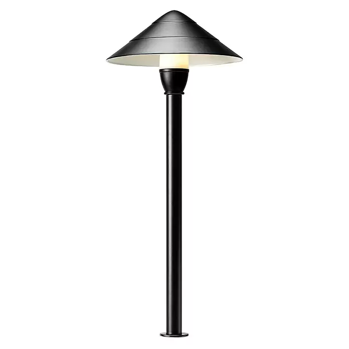 Garden Lights Sokkellamp voor buiten Ceto - 2 W, Zwart, 190 x 190 x 440 mm - Vooraanzicht