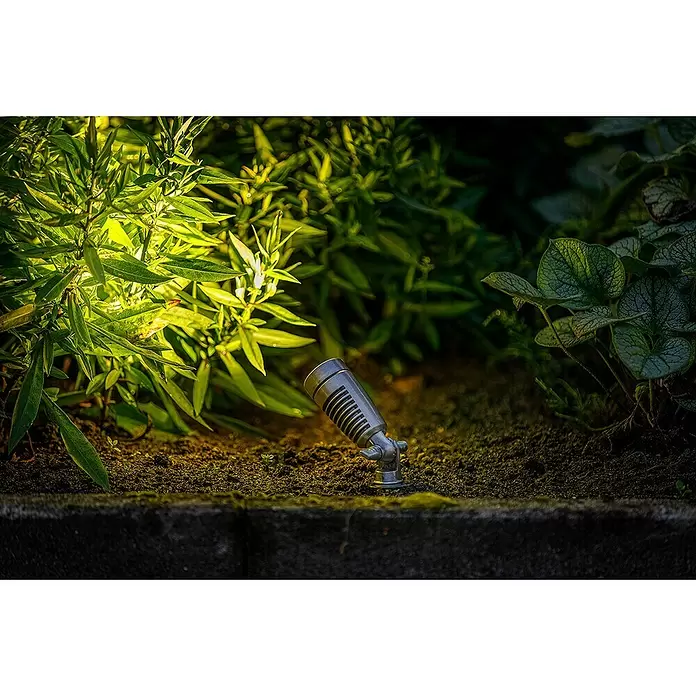 Garden Lights Led-tuinspot Minus - 2 W, Zilver, 90 x 35 x 70 mm - Toepassingsvoorbeeld