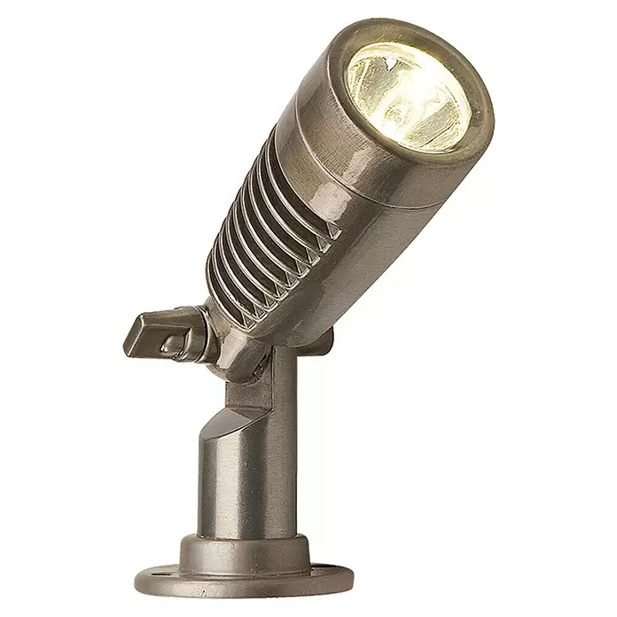 Garden Lights Led-tuinspot Minus - 2 W, Zilver, 90 x 35 x 70 mm - Diagonaal zicht
