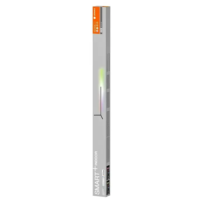 Ledvance Smart+ WiFi Stehleuchte Floor Corner - Höhe: 72 cm, Kaltweiß - Diagonale Ansicht