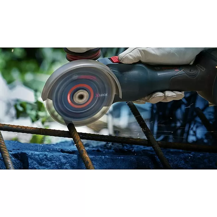Bosch Professional X-Lock Diamant-Trennscheibe Diamond Metal Wheel X-Lock - 125 mm, Geeignet für: Metall - Anwendungsbeispiel