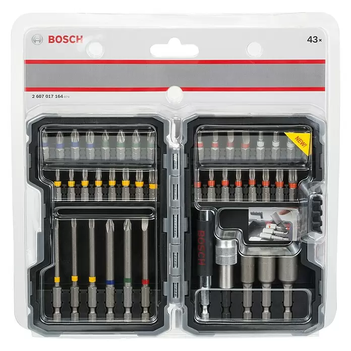 Bosch Bit-Satz - 43 -tlg. - Ansicht von oben