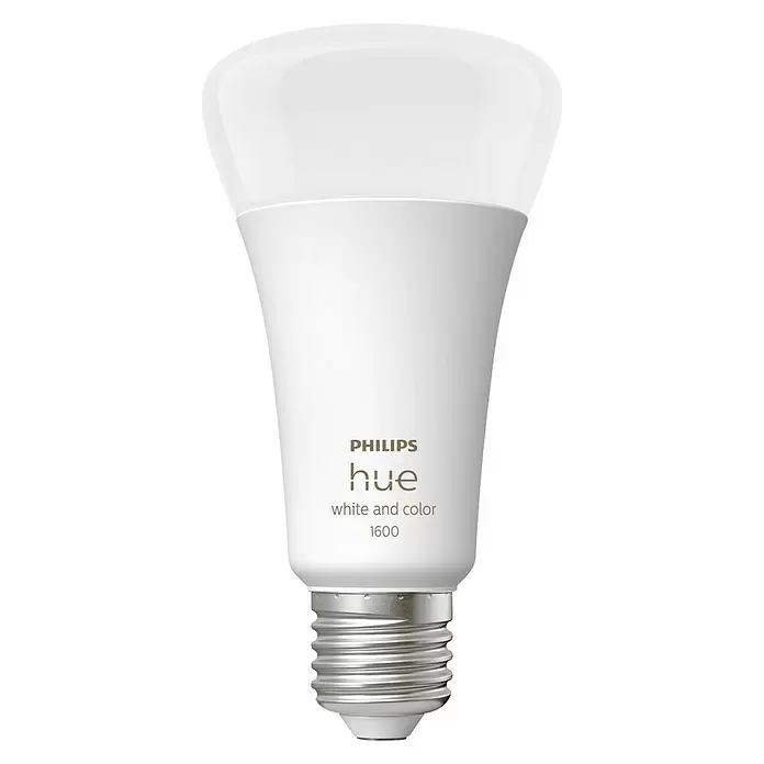 Philips Hue LED-Leuchtmittel White & Color - E27, 13,5 W, A67, 1.600 lm, 1 Stk. - Vorderansicht