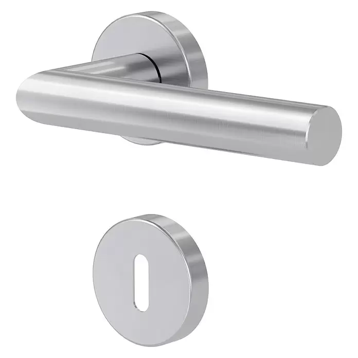 Diamond Doors Set kvaka za vrata Premium - Područje primjene: Vrata za stambene prostore - Dijagonalni pogled