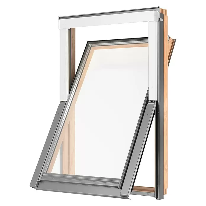 Solid Elements Ventana de techo Basic - 55 x 78 cm - Vista angular
