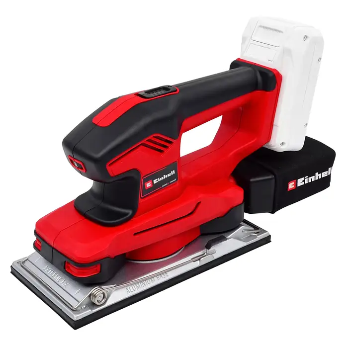 Einhell Power X-Change Bežična vibracijska brusilica TE-OS 18/230 Li-Solo - 18 V, Broj oscilacija pri nazivnom opterećenju: 14.000 okr/min - 24.000 okr/min, Brusna površina: 115 x 230 mm