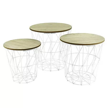 Mesa auxiliar de jardín Luke