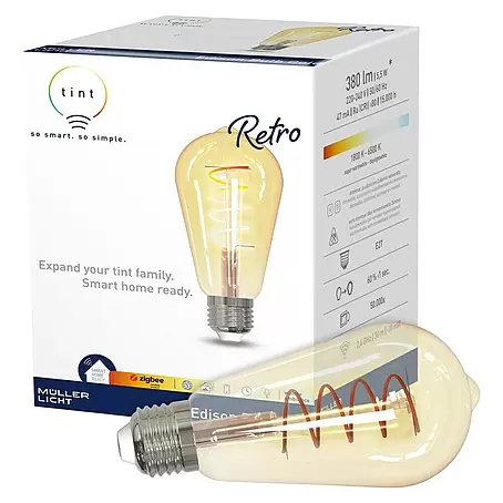 Müller-Licht Tint LED-Leuchtmittel Edison Retro