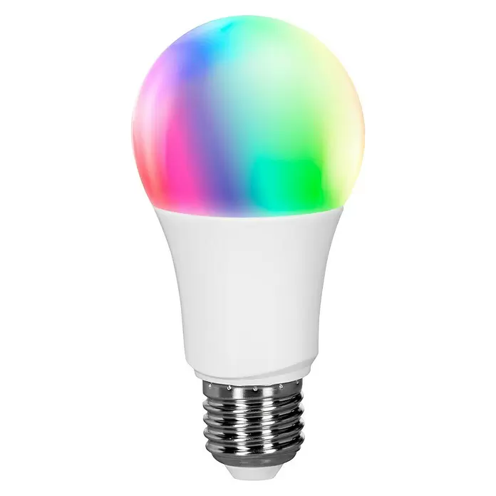 Müller-Licht Tint LED-Leuchtmittel - E27, 9,5 W, A60, 806 lm, RGBW - Vorderansicht
