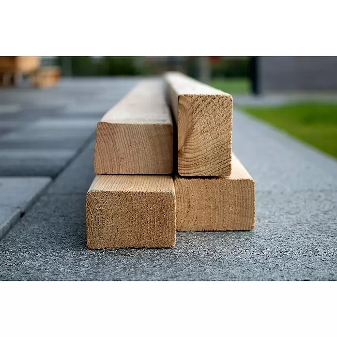 Unterkonstruktion - 300 x 4,5 x 6,8 cm, Lärche, Glatt gehobelt - Stimmungsaufnahme