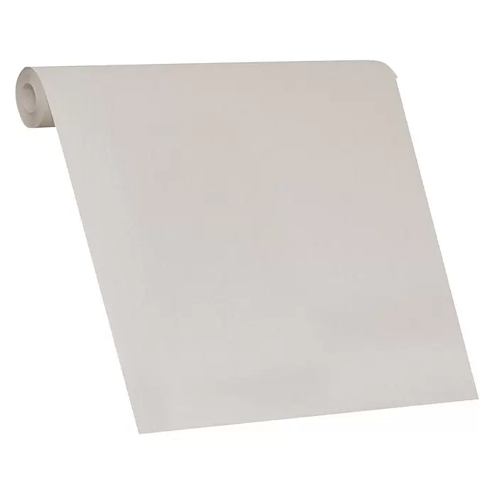 SCHÖNER WOHNEN-Kollektion Vliestapete Unistruktur - Hellbeige, Uni, 10,05 x 0,53 m - Diagonale Ansicht