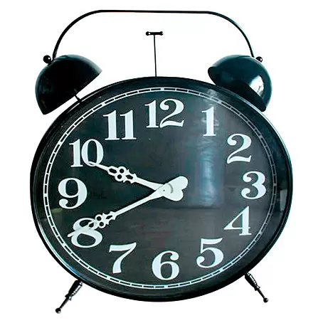 Standuhr Vintage Wecker-Optik
