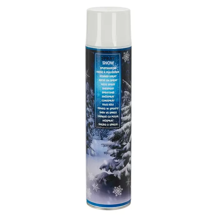 Decoratieve sneeuw - 600 ml, Wit - Vooraanzicht