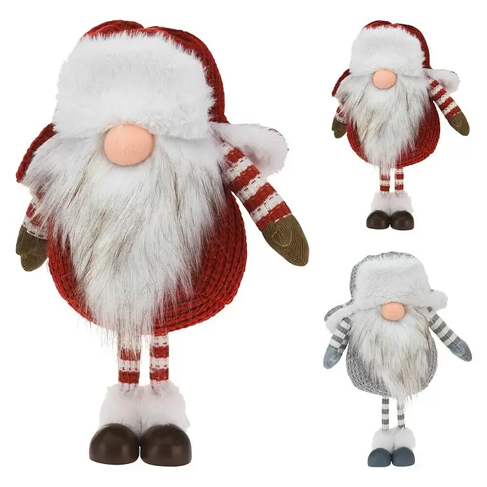 Decoratief figuur - 32 cm, Textiel, 1 stk. - Vooraanzicht